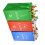 Pack Of 3 Refuse Classification Waste Can Sleek Finish Enhances 1