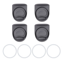 Silicone Lid Gasket Replacement For 40oz Bottles Spill-grey