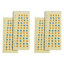 Ukulele Decals Fretboard Note Decals Sticker for Ukulele Beginners 4Pack