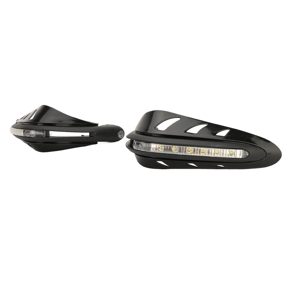 22Mm Aluminum Handguards With Led For Dirt Bike & Scooter White/Light 8191385513512