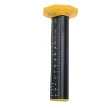 Black Inverted Equal Height Level Ruler