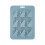 Flexible Tray Cats Shape Handmade Ice Cubes Molds Silicone-Blue 1