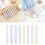 8Pcs Glittering Highlighter Marker Retractable Highlighter Pen 2