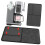 Pliable Elastomer Drop Mat with Suspended Hole for Dense-Black 1