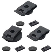 Silicone Magnetic Belt Clips Clasps Set of 3 for-Without lock