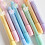 8Pcs Glittering Highlighter Marker Retractable Highlighter Pen 7