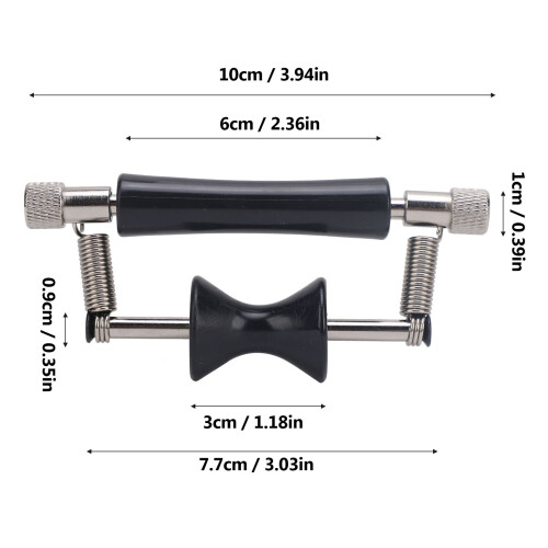 Universal Guitar Rolling Capo Stainless Steel Rubber for 4-6 String Instruments 1