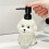 Bouteilles à pompe rechargeables en forme de chiot, conteneur de 6