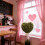 Plastic Heart Shape Stake for Outside Decorative Garden Stake-1 7