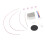 2.2-4.5mm Stainless Steel Interchangeable Circular Knitting Needle Set 10