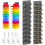 Modern Hat Display Rack Highlighting Spring Filled Clamps for-S 2