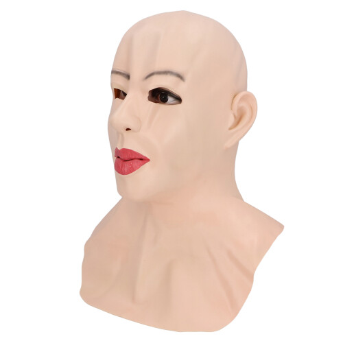 Cache-visage en latex pour cosplay - Taille unique - Utilisation lors de festivals 2
