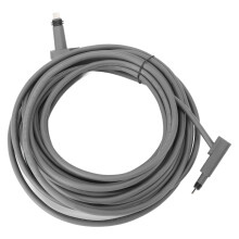 Kit di clip per cavi satellite da 30 piedi con morsetti in gomma rossa per sostituzione V2 rettangolare