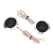 Altoparlanti Dome per Auto da 1,5 Pollici, 12V 10W, in Metallo, Set per la Maggior Parte dei Veicoli