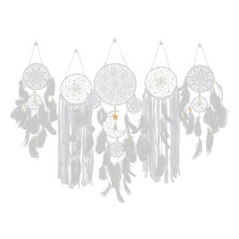Set de decorațiuni de perete cu capcană de vise – 5 piese