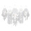 Set de decorațiuni de perete cu capcană de vise – 5 piese 1