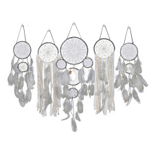 Dream Catcher Hanging Decor with Moon and Star Design