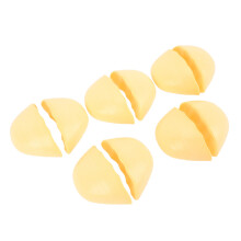 Para mujeres y hombres Rellenos para zapatos Espuma de PU Cojín suave y grueso para la punta Talla media beige