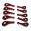 Neopren Golf Schläger Cover 10er Pack rot 10