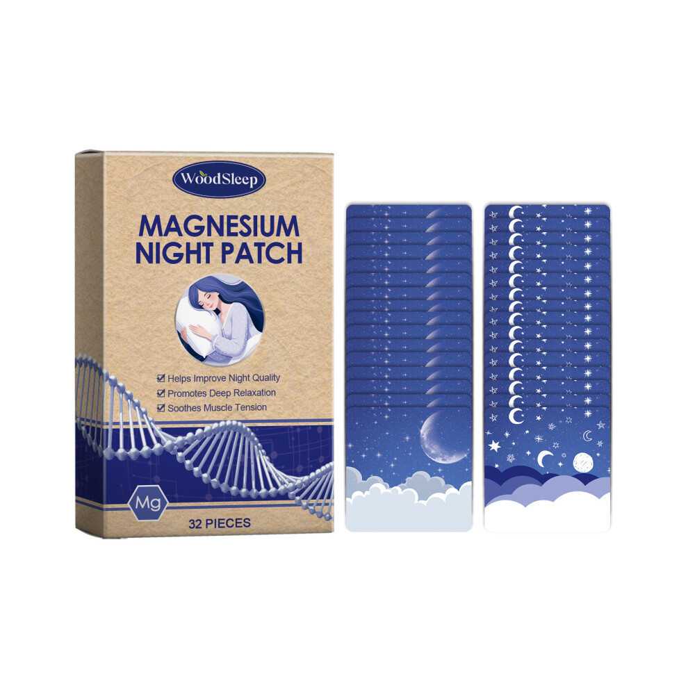 WoodSleep sleep patch, night care sleep herbal fragrance relieves physical fatigue and makes you fall asleep easily