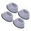 10cm Grey Washing Machine Feet Pads x4 14