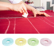 4PCS Round Pattern Weights for Sewing Fabric Craft Quilting Cutting Projects
