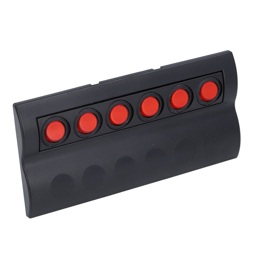 Marine Waterproof 6-Gang Rv Boat Switch Panel, Ip65, 12V 7891385520510