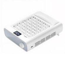 Professional Nail Dust Collector for Acrylic Nails with Hand Pillow 2Filters 5-Speed Turbine Brushless Vacuum Cleaner US
