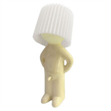 Luzes de Mesa para Livros Pequenos, Luz Noturna para Meninos, Lâmpada para Homem Tímido, para Crianças, Decoração de Mesa de Cabeceira, Presente,
