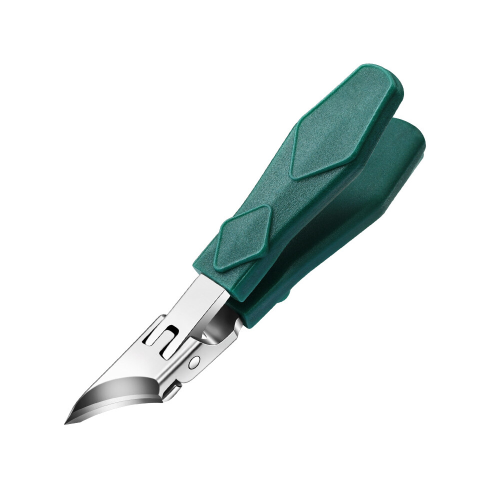 Inf Green Precision Slanted Nail Clipper With Wide Jaw Opening