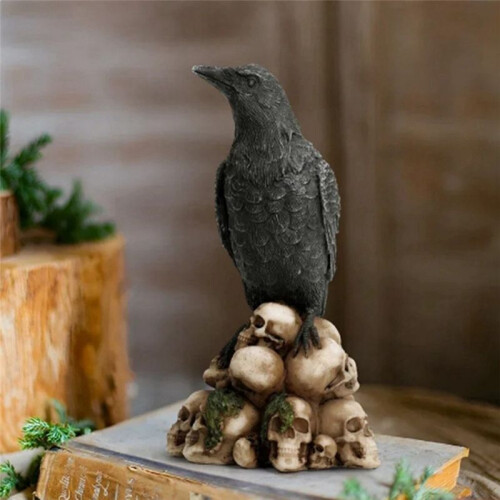 Mysterious Skeleton Decorative Characters Animal Statues Resin Crafts A