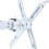 Projector Hanger Square Tube 60cm-120cm Wall Mount for 4-Hole Multi-Functional Convenient Projector Hanger Bracket 8