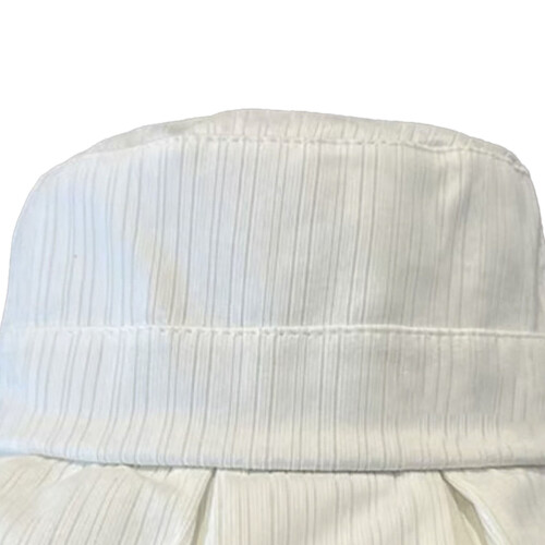 UV-resistente cappello da sole bianco a tesa larga in acrilico da donna 2