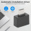 USB-C mini lecteur d'empreintes en ABS, Windows 10/11 3