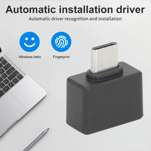 USB-C mini lecteur d'empreintes en ABS, Windows 10/11 2