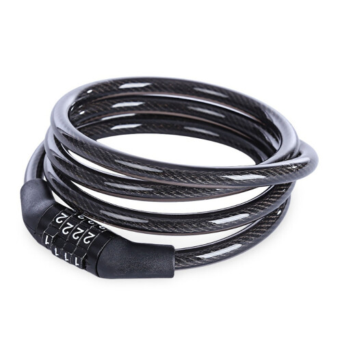 Bike Cable Lock 8x1200mm 4 Digit