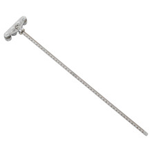 Stainless Steel Guide for Woodworking Silver Precision Ruler