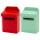 2Pcs Small Wooden Mini Mailbox Decor for Dollhouse Landscape 1