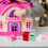 2Pcs Small Wooden Mini Mailbox Decor for Dollhouse Landscape 4