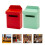 2Pcs Small Wooden Mini Mailbox Decor for Dollhouse Landscape 9