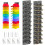 Efficient Hat Planner Rack Mounts on Wall Using Spring-Two pack 1