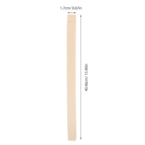 24Pièces Barres Bois Pour Cadre Broderie , Support Robuste 1