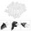 600Pcs Clear Plastic Dustproof Plug Covers for Home Power Sockets 11