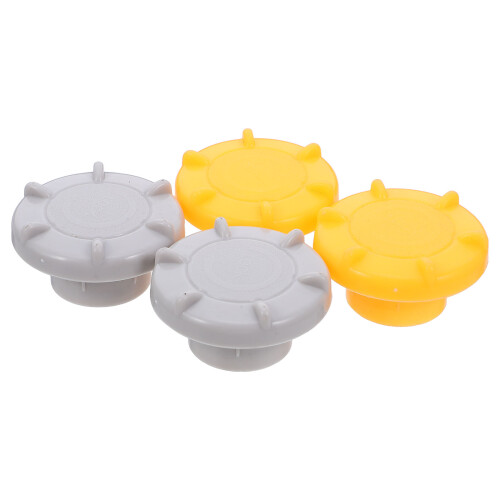 16Pcs Multi Plastic Screw Covers Secure Nut Caps for Kids Play Areas 1