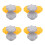 16Pcs Multi Plastic Screw Covers Secure Nut Caps for Kids Play Areas 10