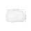 2Pcs White Birdcage Mesh Cover Polyester Dust Protector for Pet Cages 2