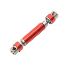 Stahl-Getriebe-Lenkstange für Axial SCX24 45-60 mm Rotes Auto Zubehör