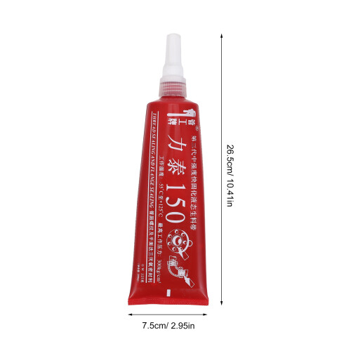 2Stk Rohrgewinde Dichtpaste Flüssig Rot Für Rohranschlüsse 2