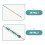 10Pcs Magnetic Reed Switch 3 Pin Metal Plastic Compact Circuit Control 8