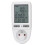 Smart Power Socket Digital Power Meter ABS Rechargeable Battery 40mAh 2